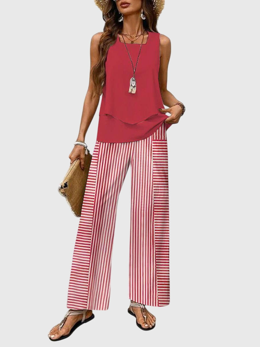 Brenda™ | Conjunto Elegante de Verano de 2 Piezas