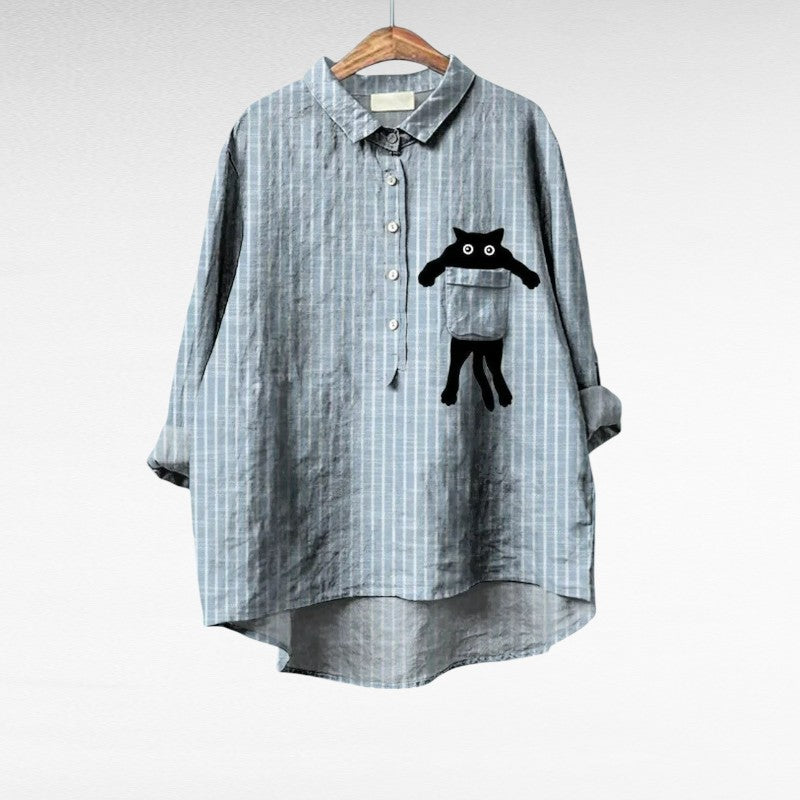 Mercedes - Blusa elegante vintage