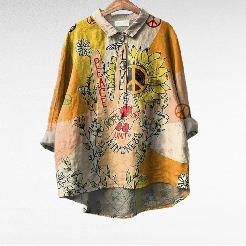 Consuelo - Blusa elegante vintage