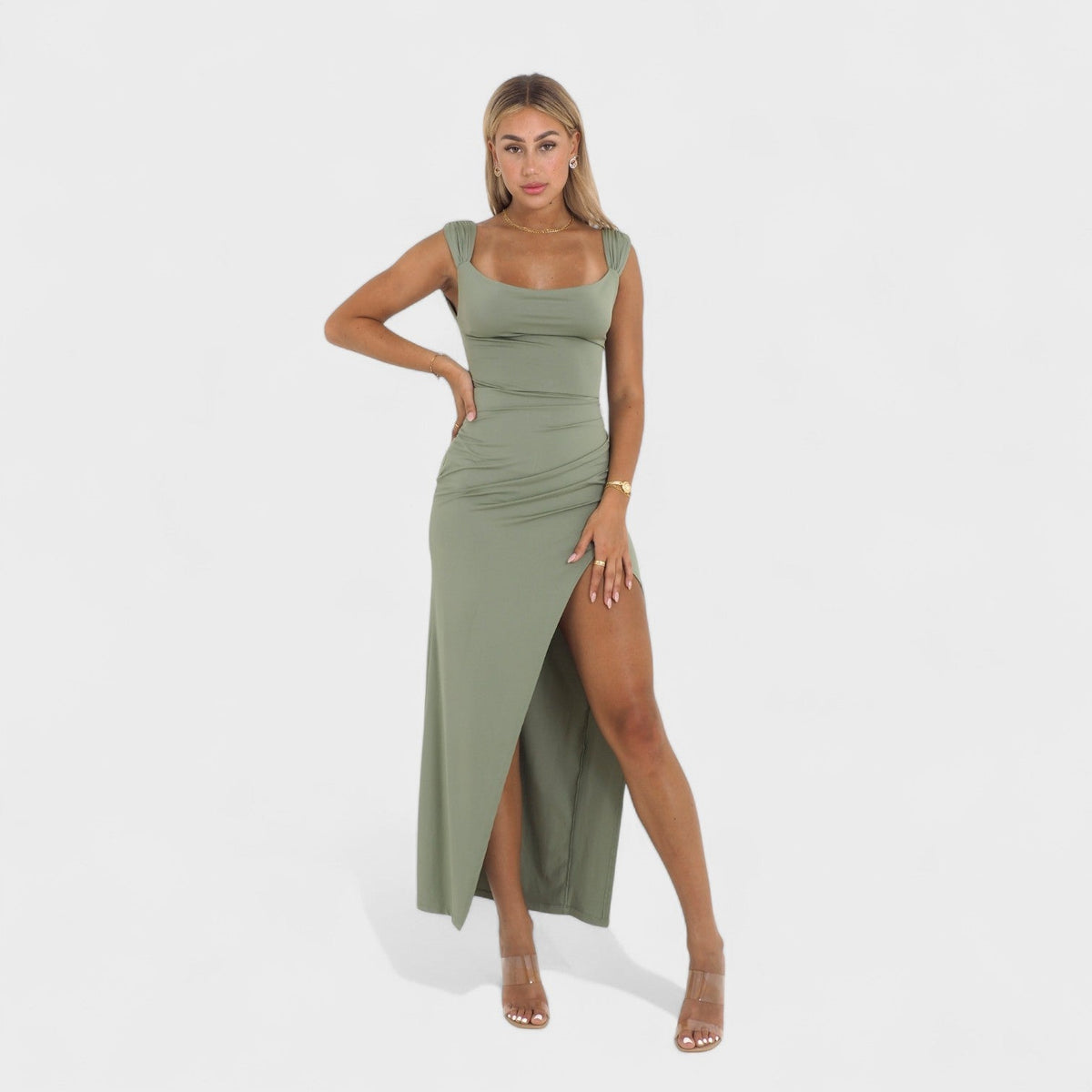 Sarela - Vestido largo espalda descubierta