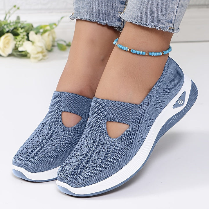 Zapatillas fáciles de poner, confort estable