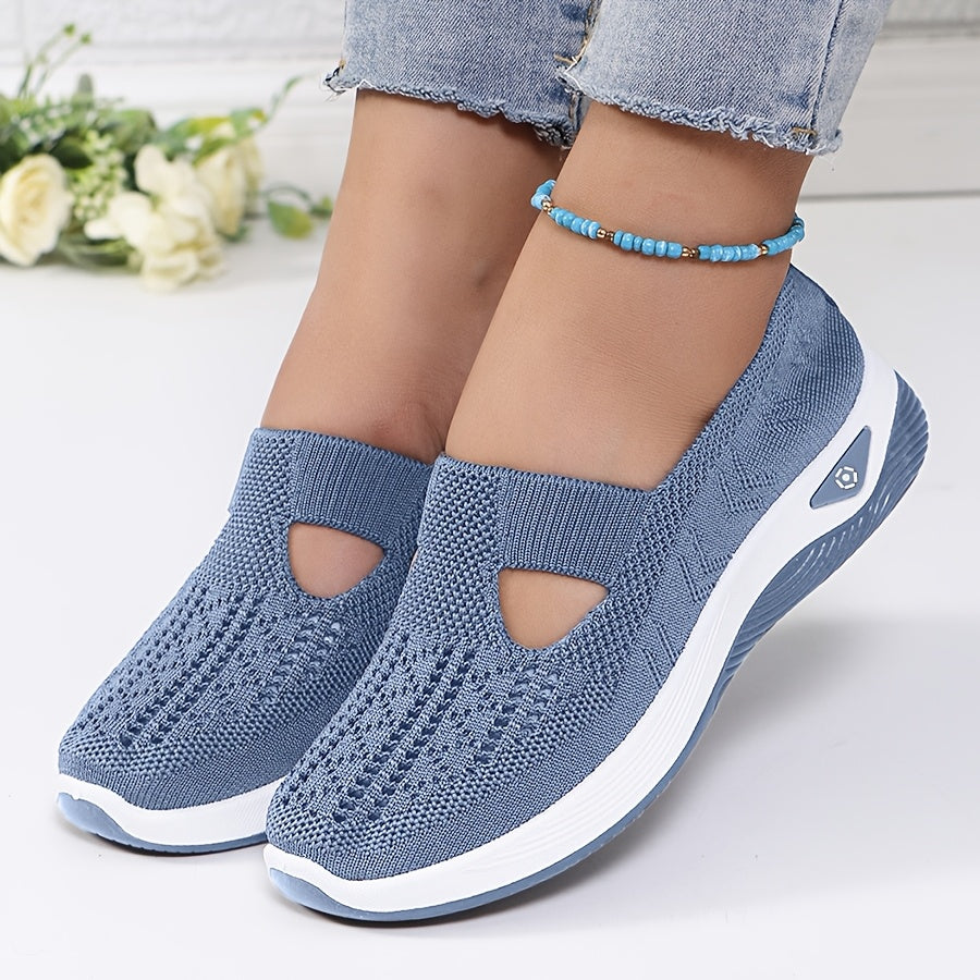 Zapatillas fáciles de poner, confort estable