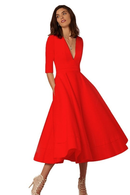 Laura - Vestido midi para mujer