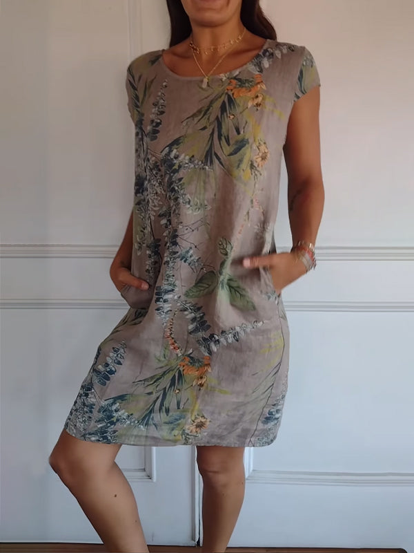Ysella - Vestido Casual Impreso