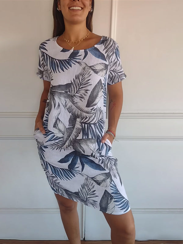 Ysella - Vestido Casual Impreso