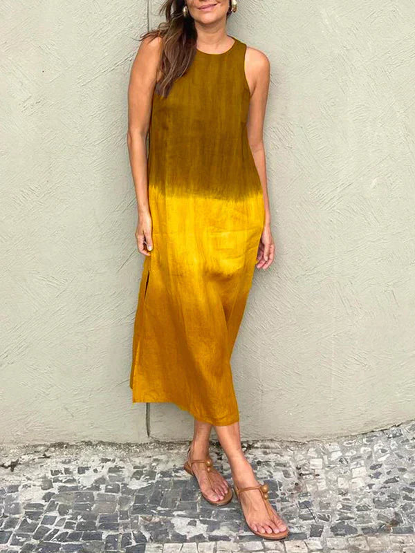 Heather - Vestido Casual con Degradado