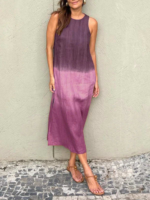 Heather - Vestido Casual con Degradado