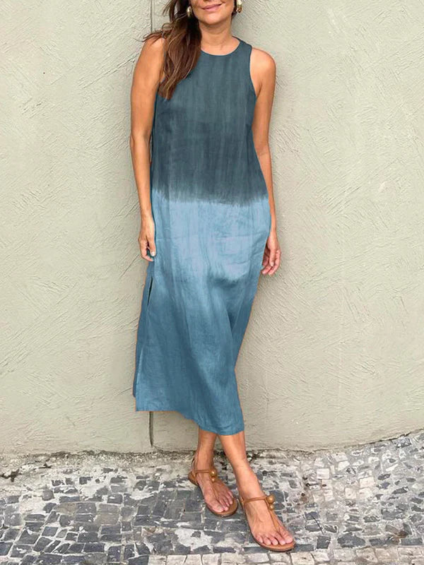 Heather - Vestido Casual con Degradado