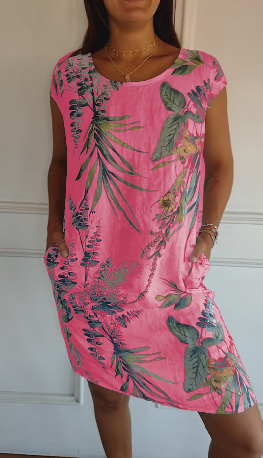 Ysella - Vestido Casual Impreso