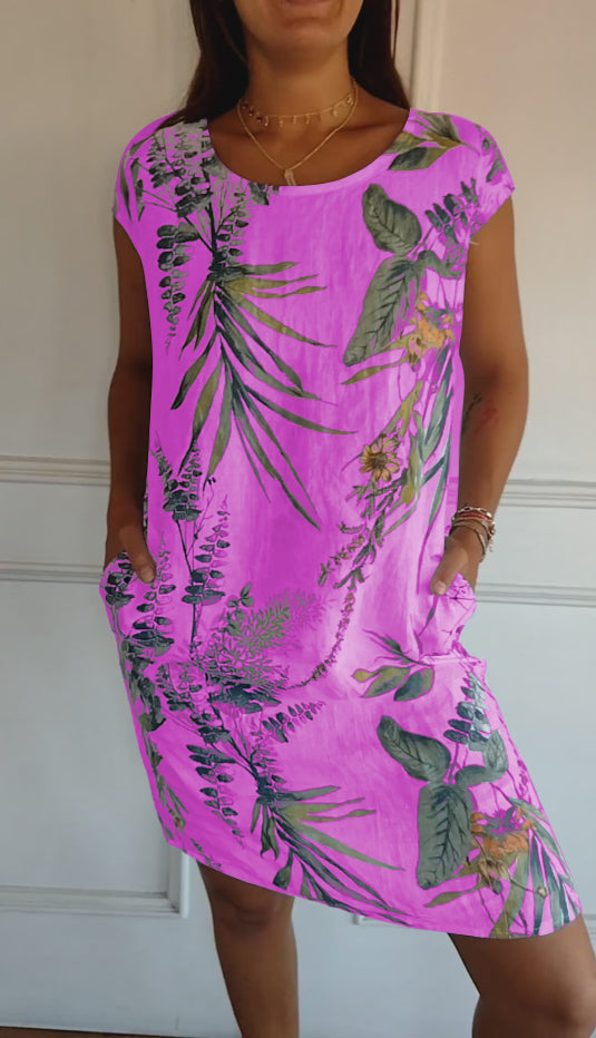 Ysella - Vestido Casual Impreso