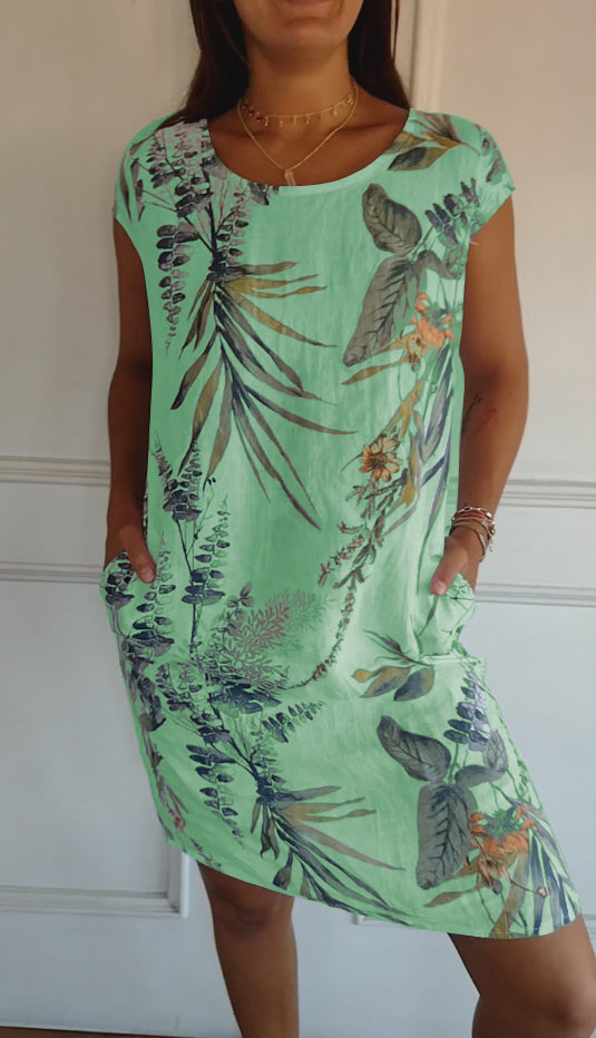 Ysella - Vestido Casual Impreso