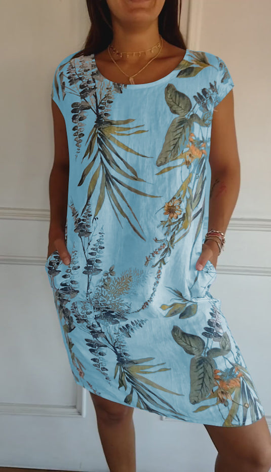 Ysella - Vestido Casual Impreso