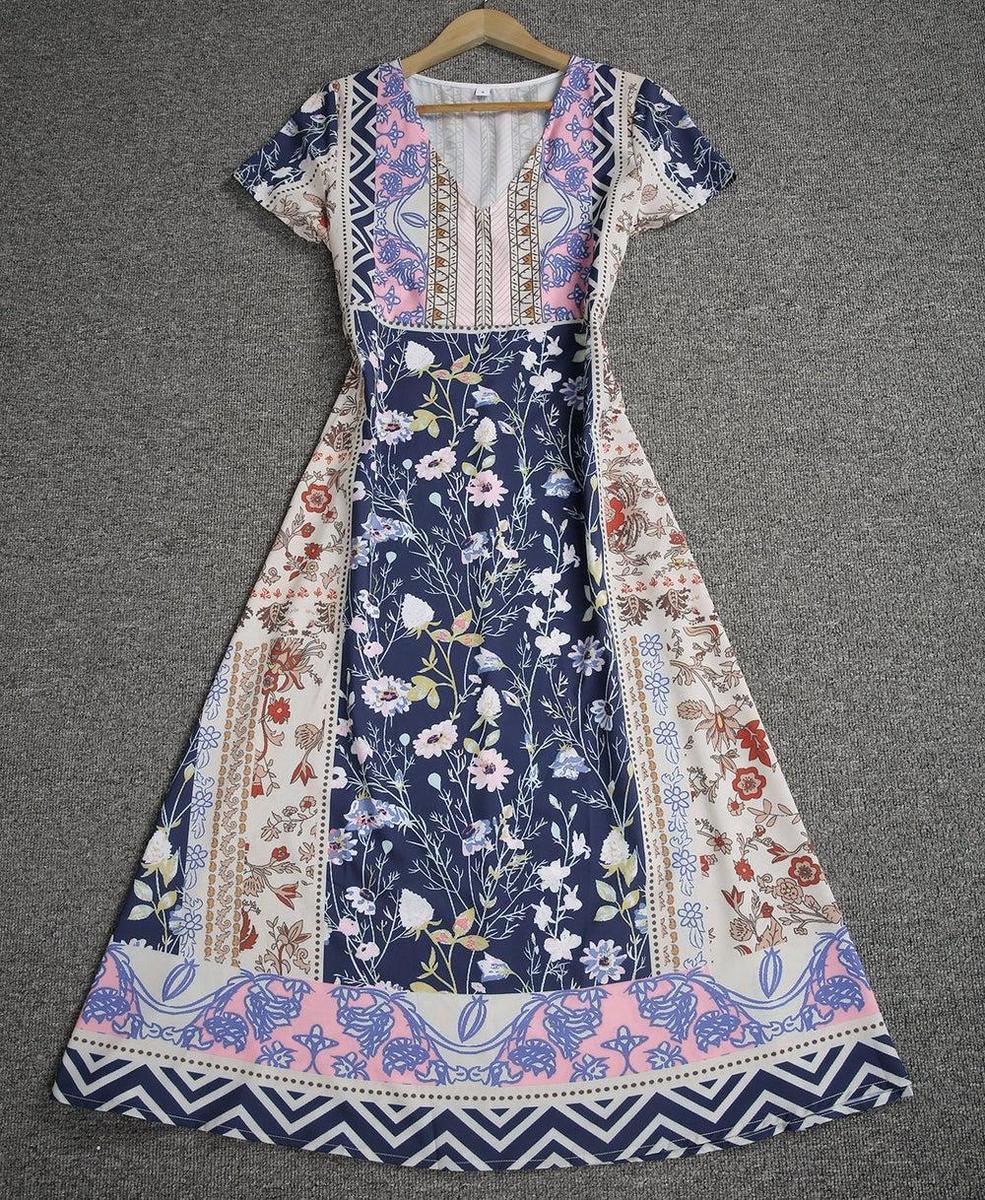 Indira - Vestido Impreso Boho