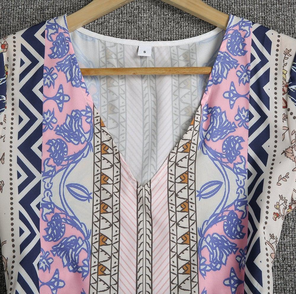 Indira - Vestido Impreso Boho