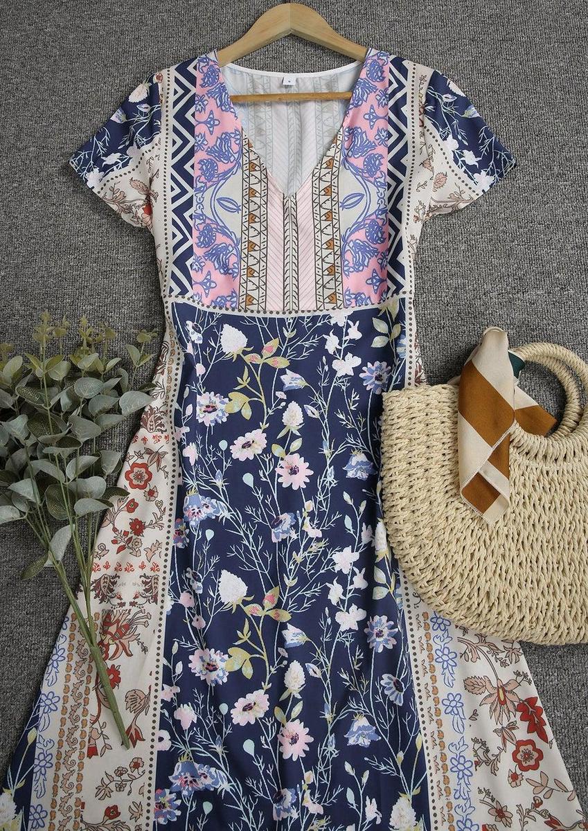 Indira - Vestido Impreso Boho