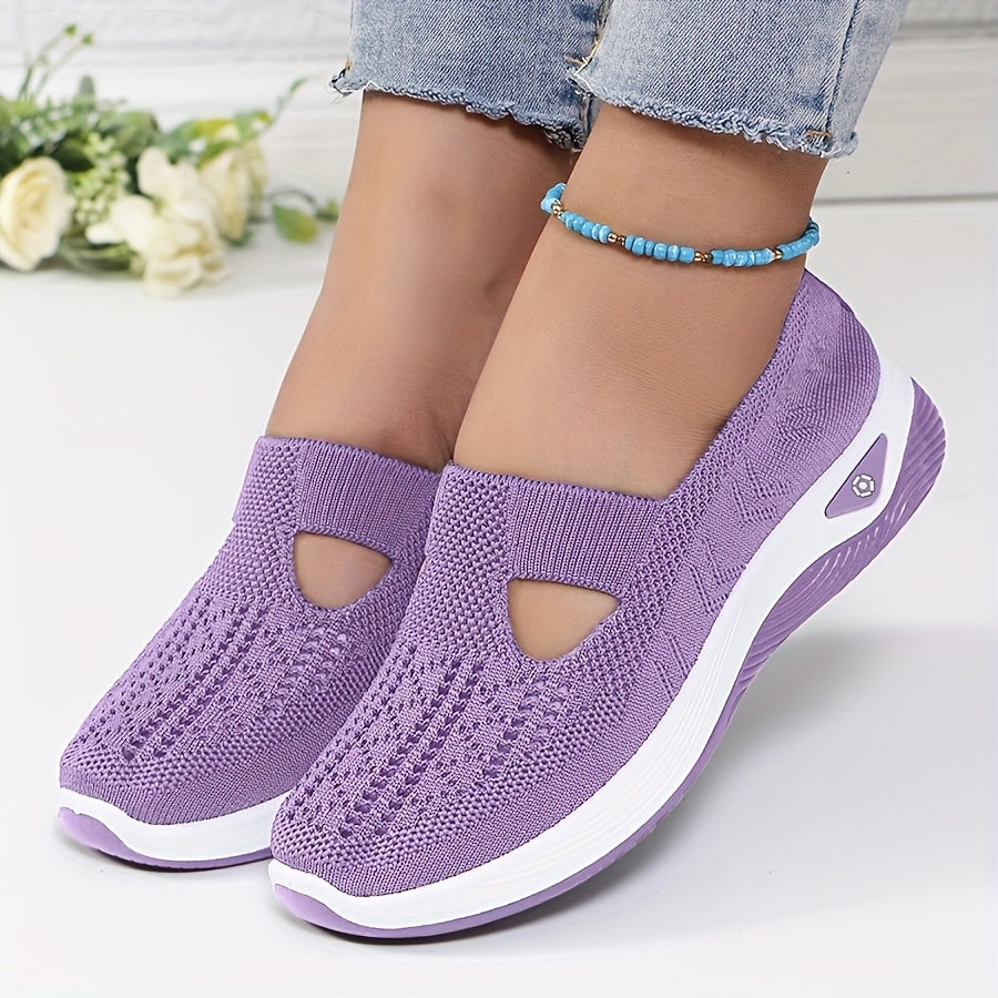 Zapatillas fáciles de poner, confort estable