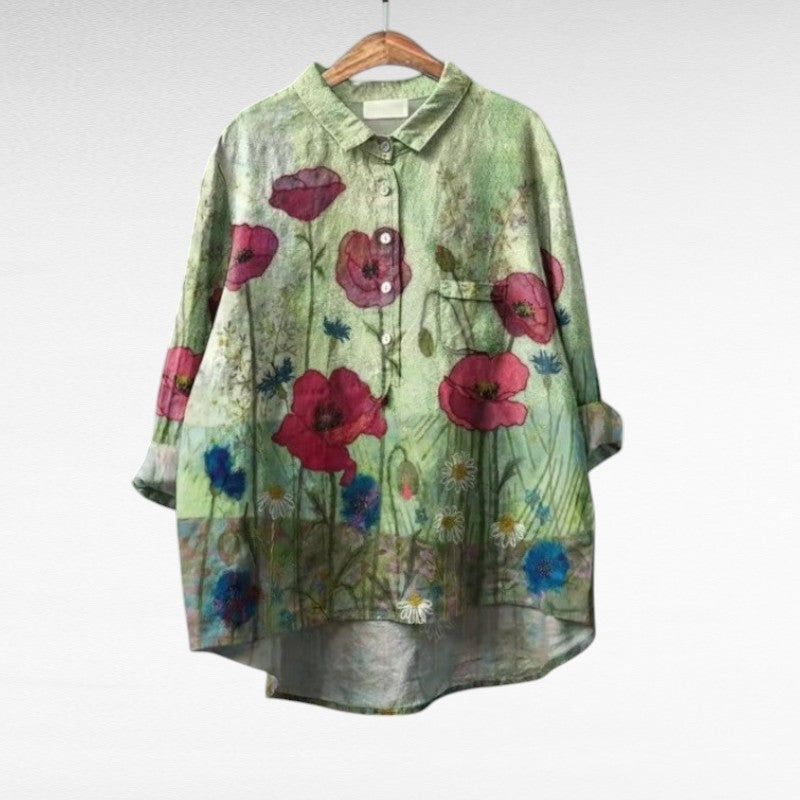 Inés - Blusa elegante vintage