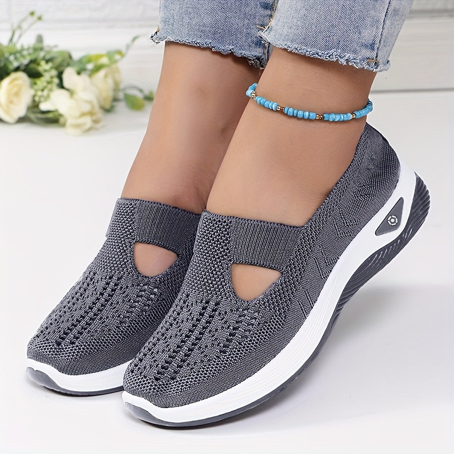 Zapatillas fáciles de poner, confort estable