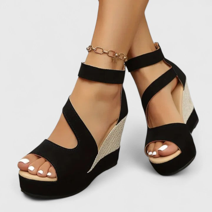 Zynavielle | Sandalias de cuña ortopédicas