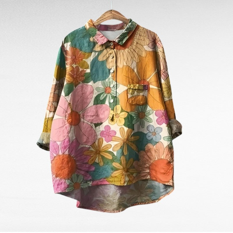 Gloria - Blusa elegante vintage