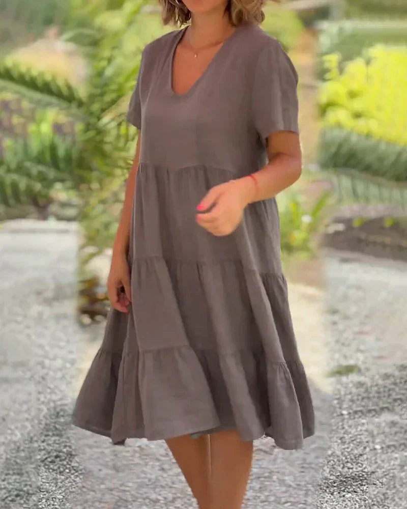 Bexley - Vestido Casual de Verano con Escote en V