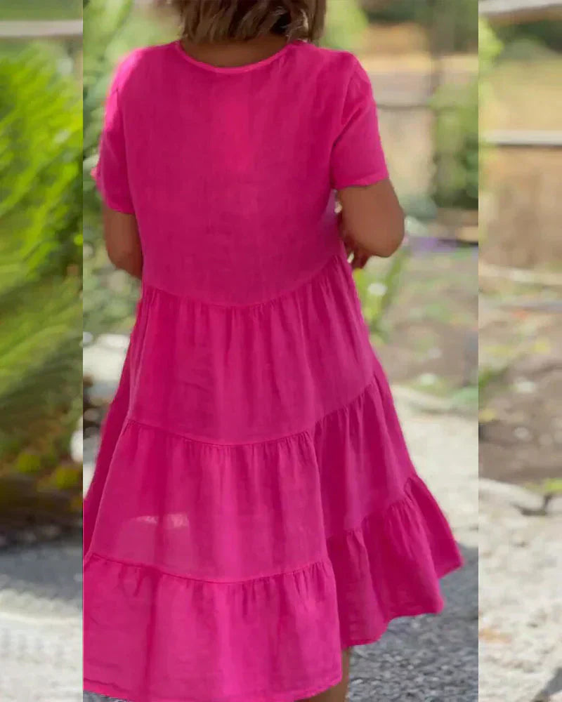 Bexley - Vestido Casual de Verano con Escote en V
