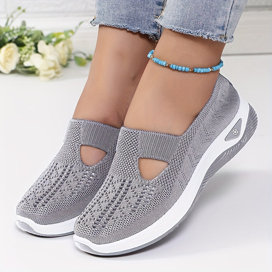 Zapatillas fáciles de poner, confort estable