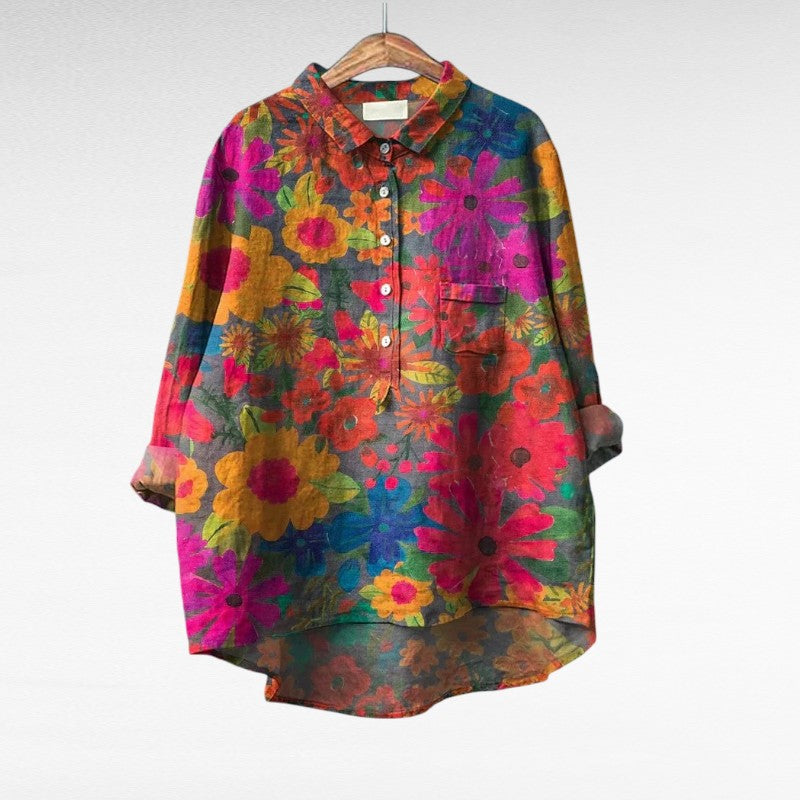 Dolores - Blusa elegante vintage