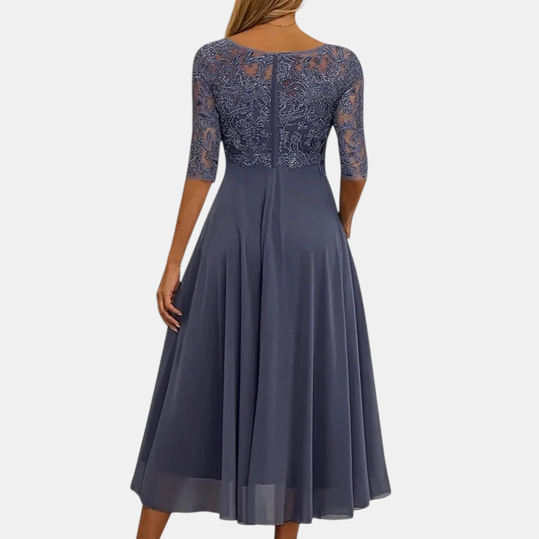 Seraphina - Vestido de Elegancia de Encaje