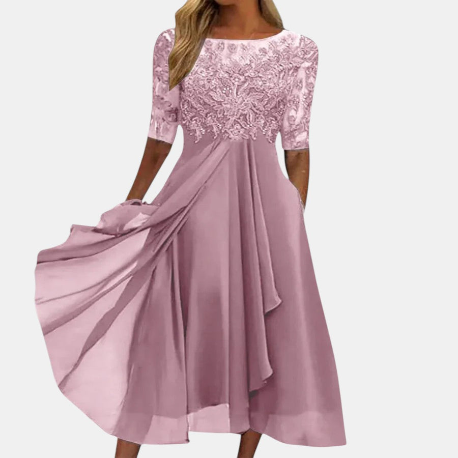 Seraphina - Vestido de Elegancia de Encaje