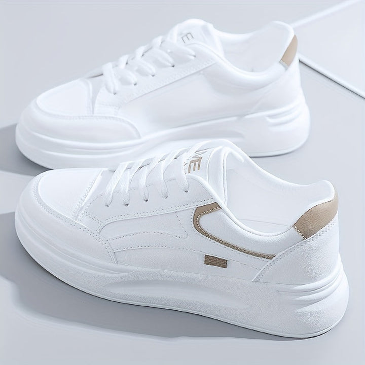 Zapatillas blancas chic confort ligero