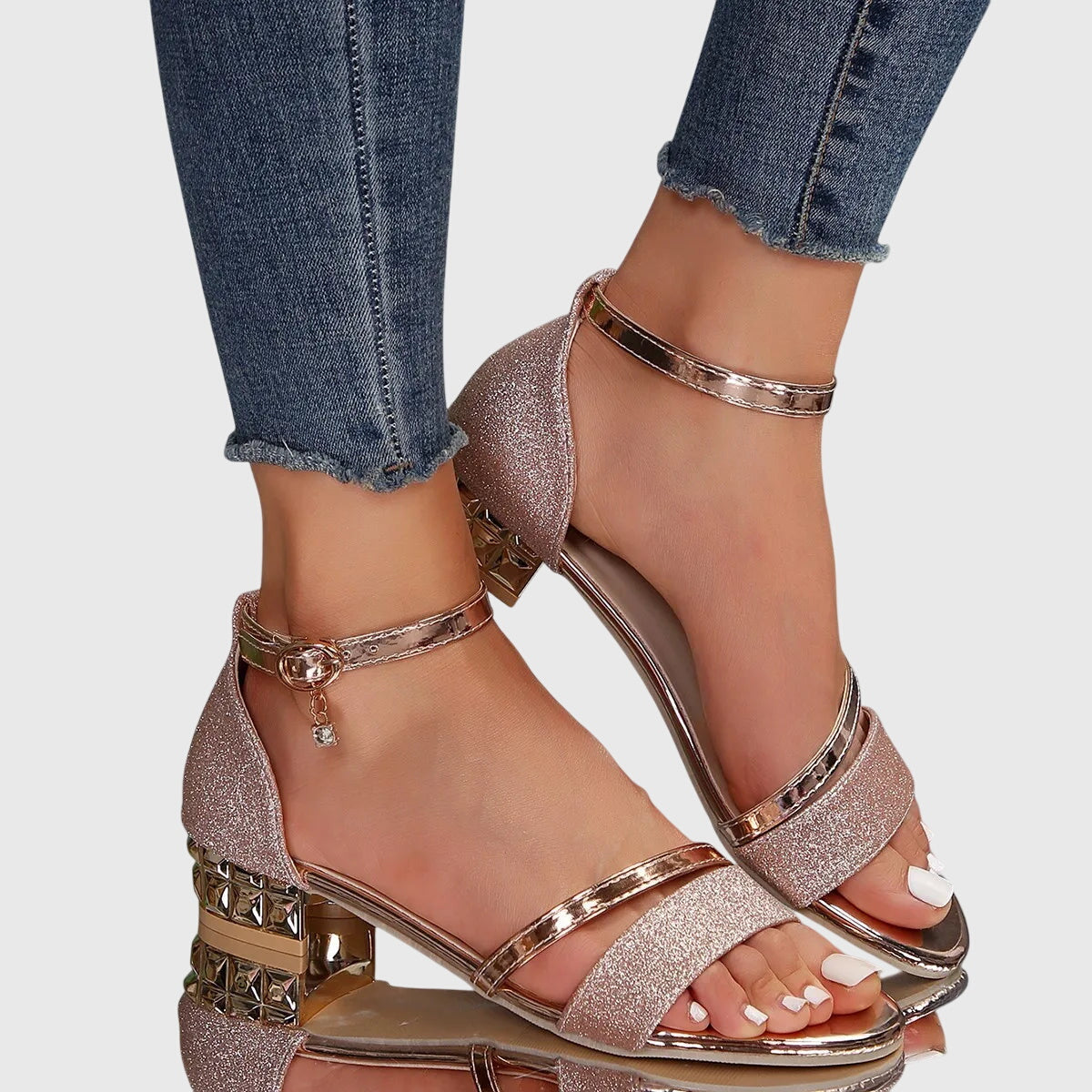 Alison™ | Sandalias de tacón ortopédico
