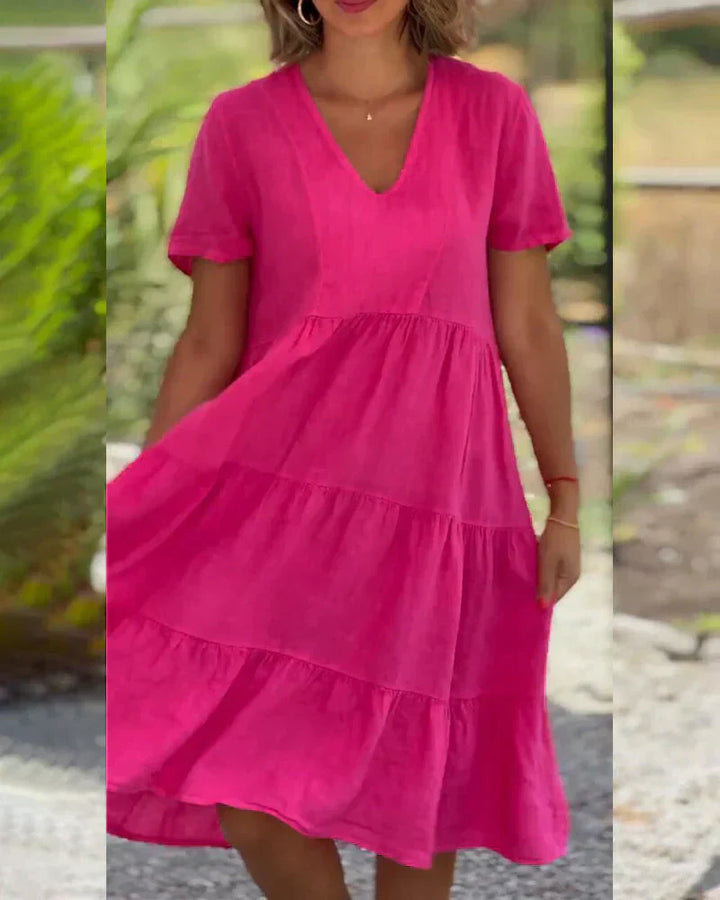 Bexley - Vestido Casual de Verano con Escote en V