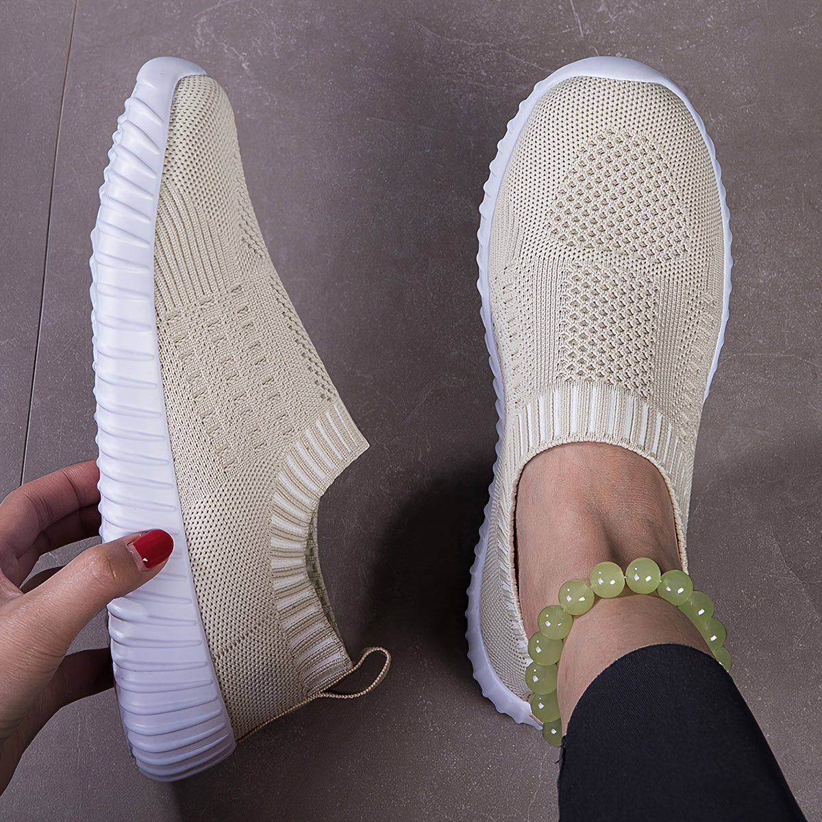 Zapatillas de calcetín ultraligeras antideslizantes
