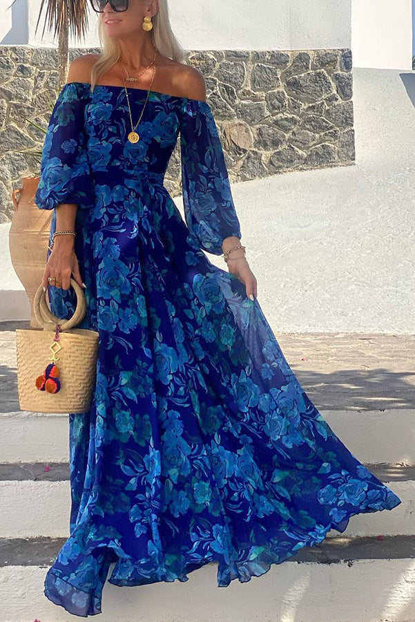 Flora - Vestido Maxi Fluido