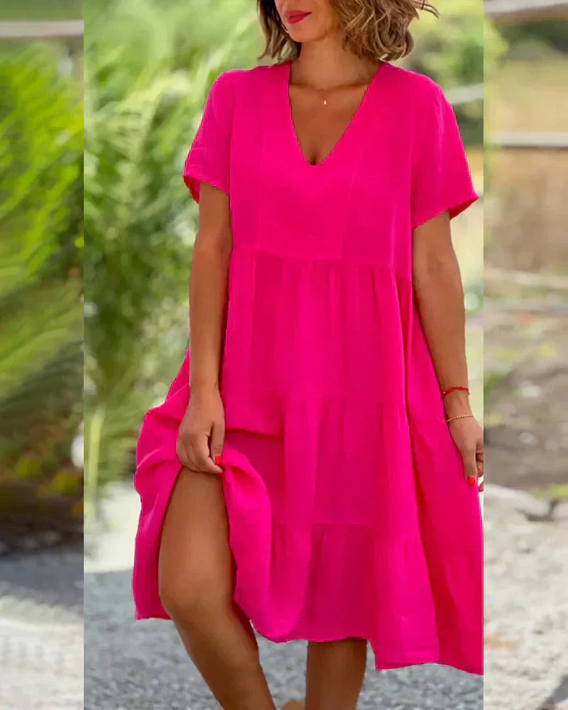 Bexley - Vestido Casual de Verano con Escote en V