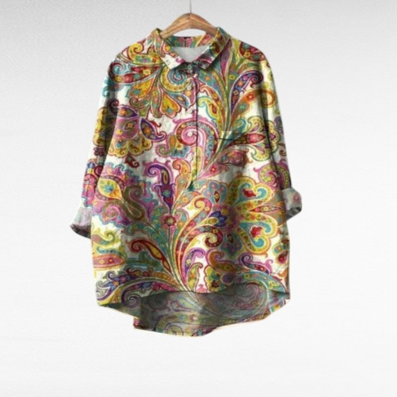 Olivia - Blusa elegante vintage