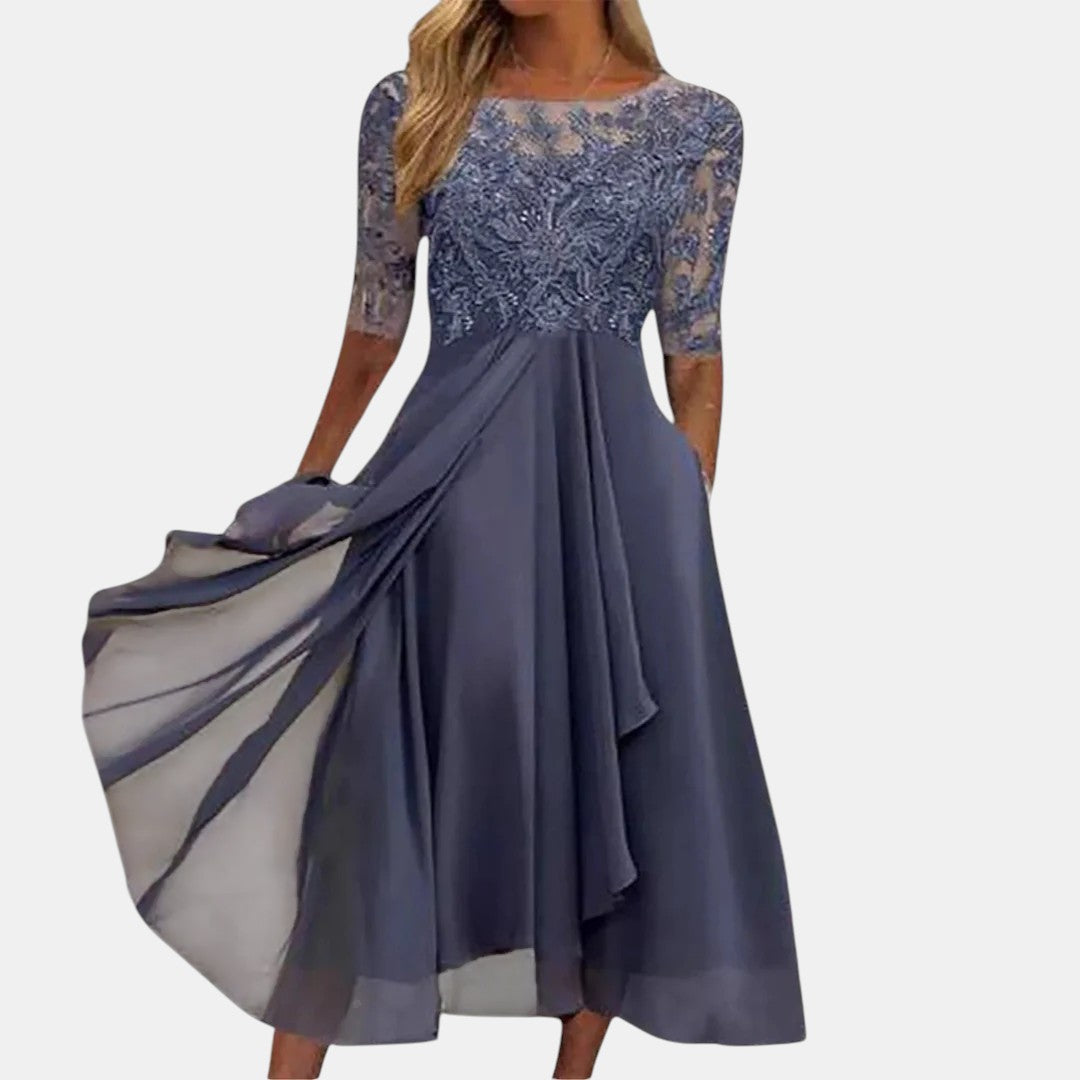 Seraphina - Vestido de Elegancia de Encaje