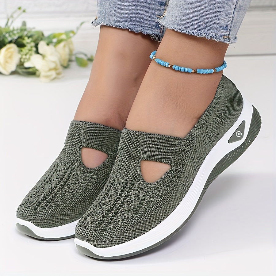 Zapatillas fáciles de poner, confort estable
