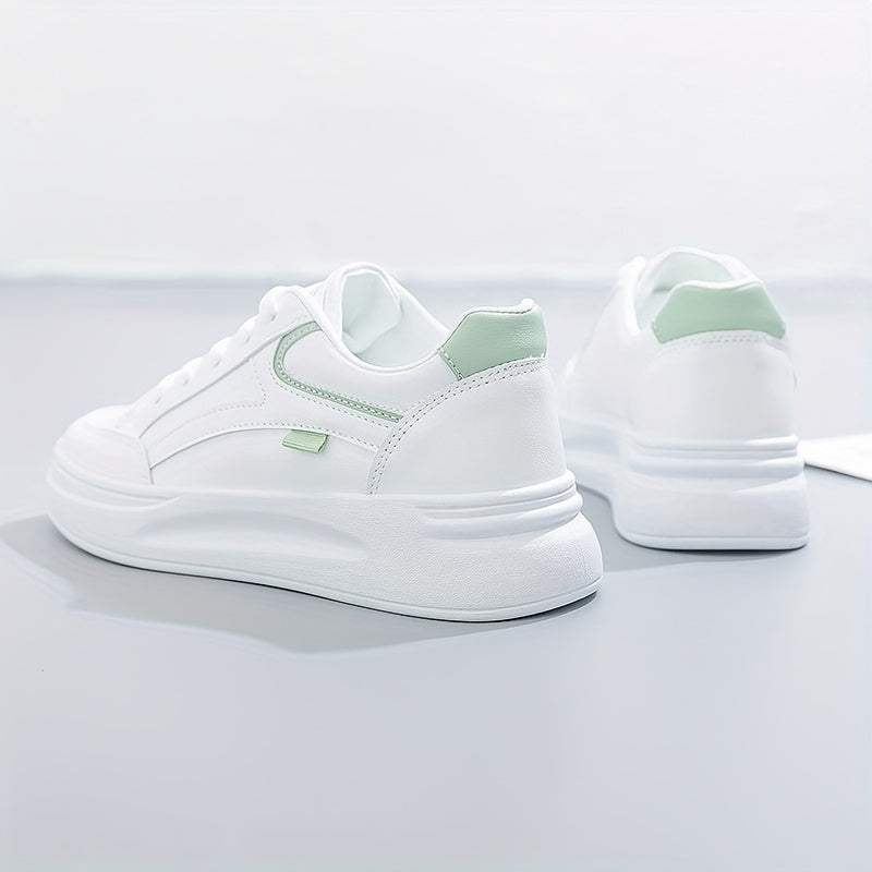 Zapatillas blancas chic confort ligero