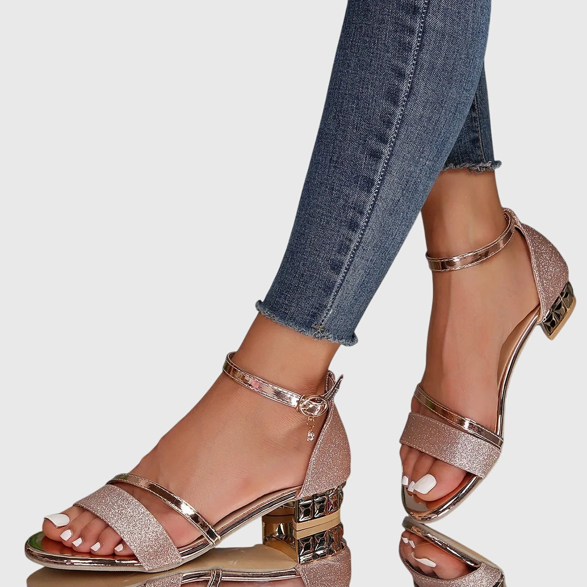 Alison™ | Sandalias de tacón ortopédico