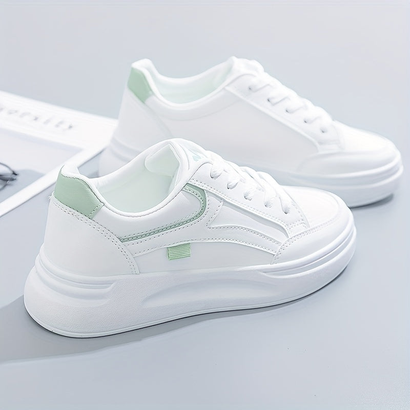 Zapatillas blancas chic confort ligero