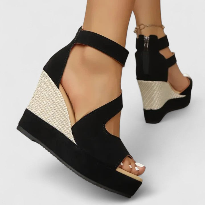 Zynavielle | Sandalias de cuña ortopédicas