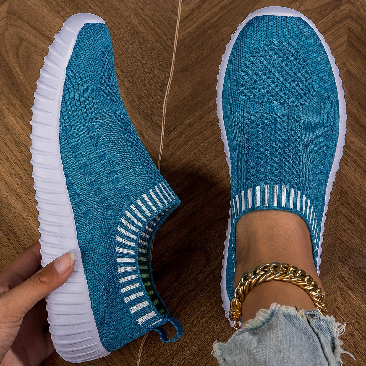 Zapatillas de calcetín ultraligeras antideslizantes