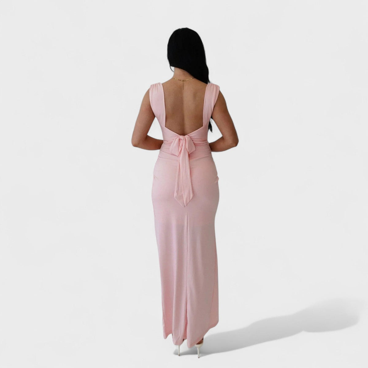 Sarela - Vestido largo espalda descubierta