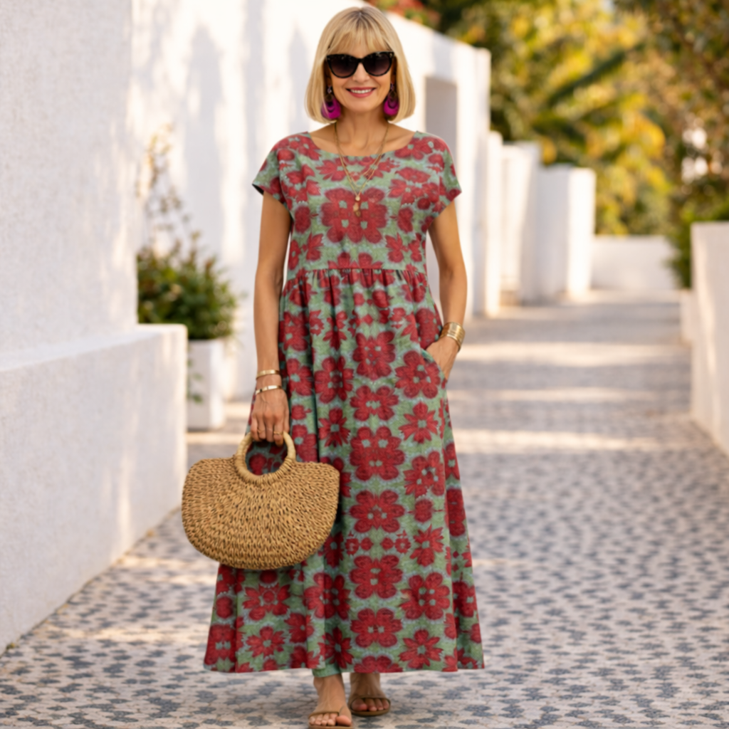 Valencia | Vestido floral elegante
