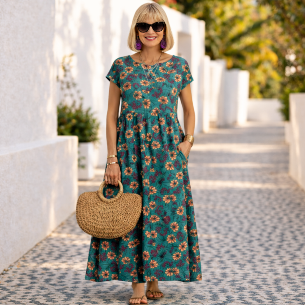 Valencia | Vestido floral elegante