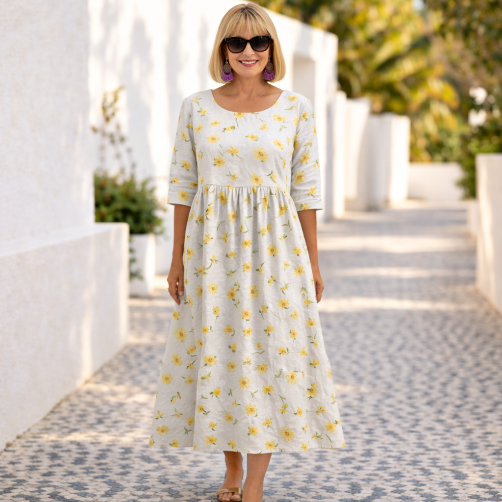 Susan | Vestido floral con aire veraniego