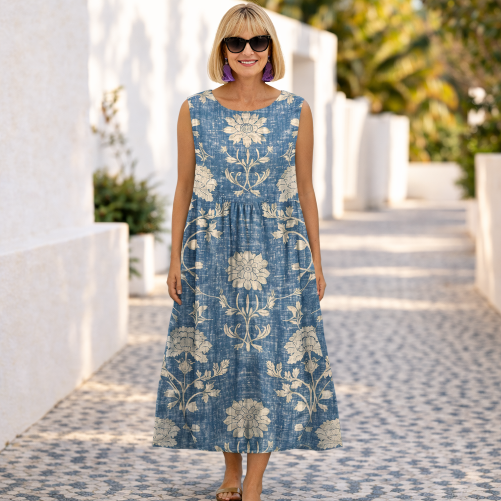 Kate | Vestido midi - Comodidad sin esfuerzo