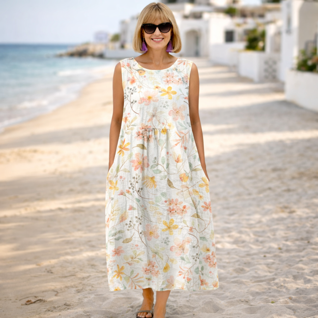 Kate | Vestido midi - Comodidad sin esfuerzo
